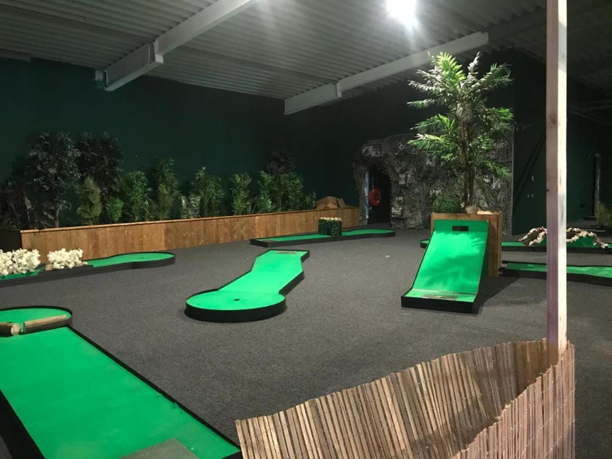 Het Familie Boshuisje - Vakantiewoning Op Prachtig Park Met Veel Faciliteiten Inc Ligbad Gramsbergen Esterno foto