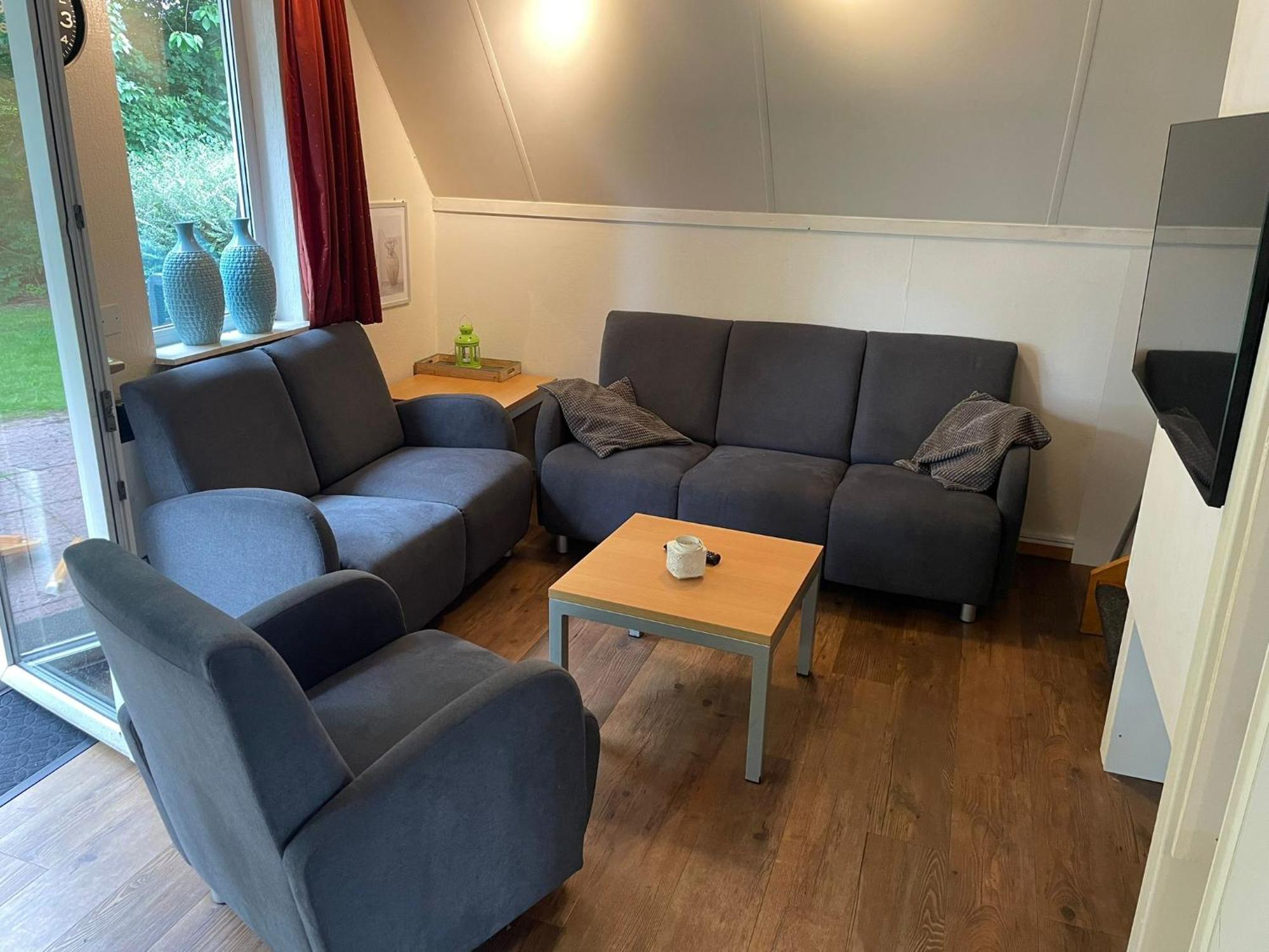 Het Familie Boshuisje - Vakantiewoning Op Prachtig Park Met Veel Faciliteiten Inc Ligbad Gramsbergen Esterno foto